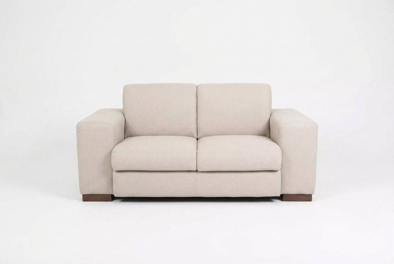 White Two Seater Luxury Couch Modern Study Furniture Style Sofas