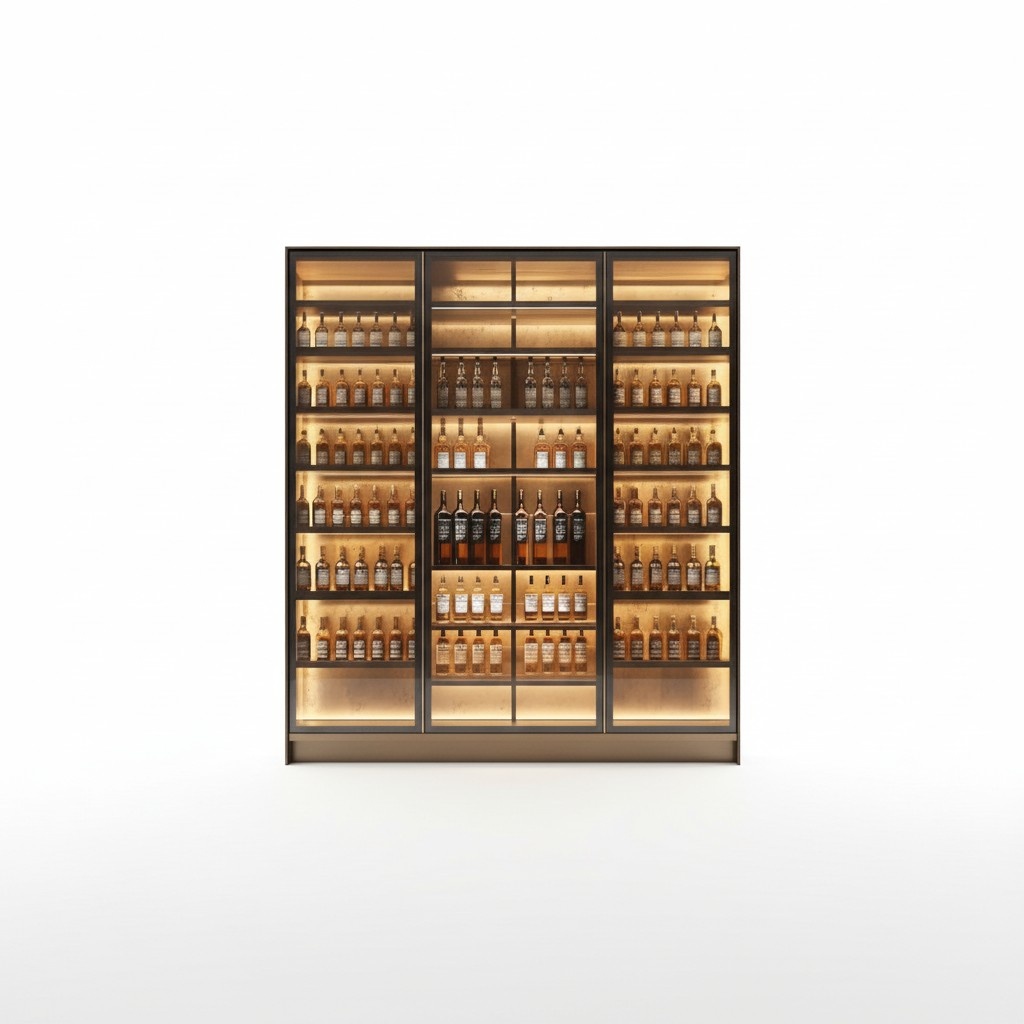 Wine cabinet, wine rack, bottle rack, wine furniture, wine archive, wine storage.