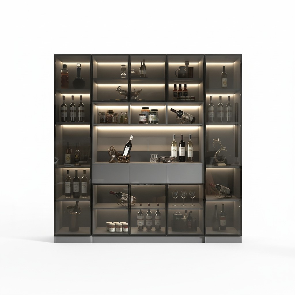 Showcase wine rack wine cabinet wine furniture wine archive wine display.