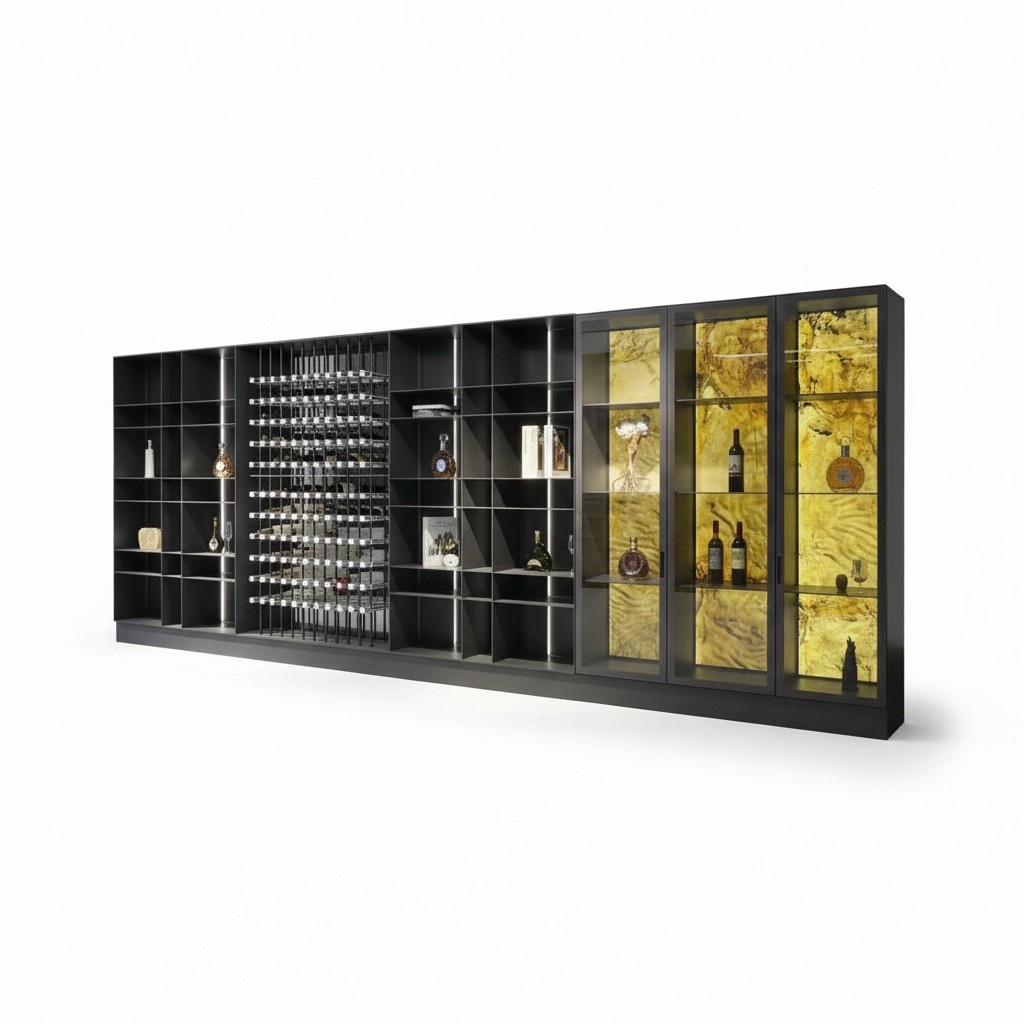 Wine cabinet wine cooler showcase wine furniture cabinet showcase glass cabinet