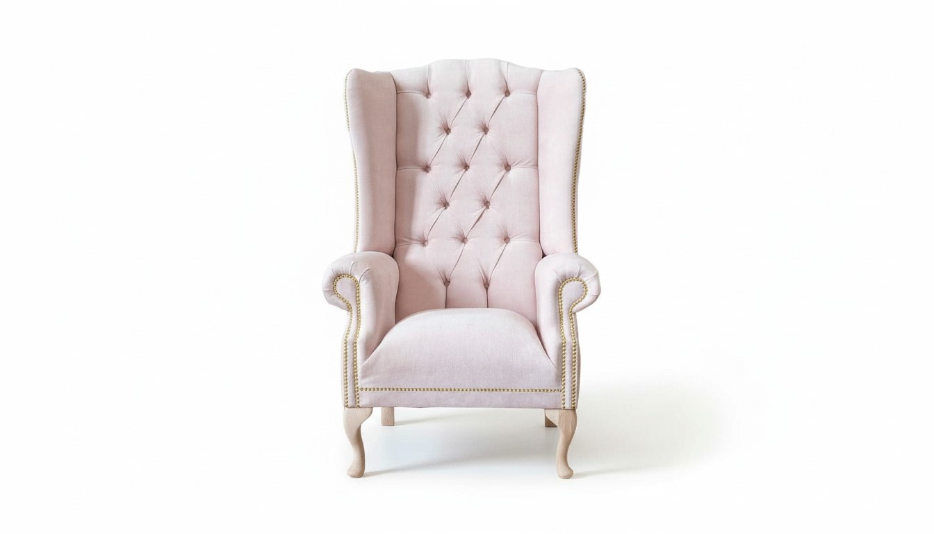 Wing Chair Armchair Television Single Seater Sofa Couch Upholstery Fabric Relax