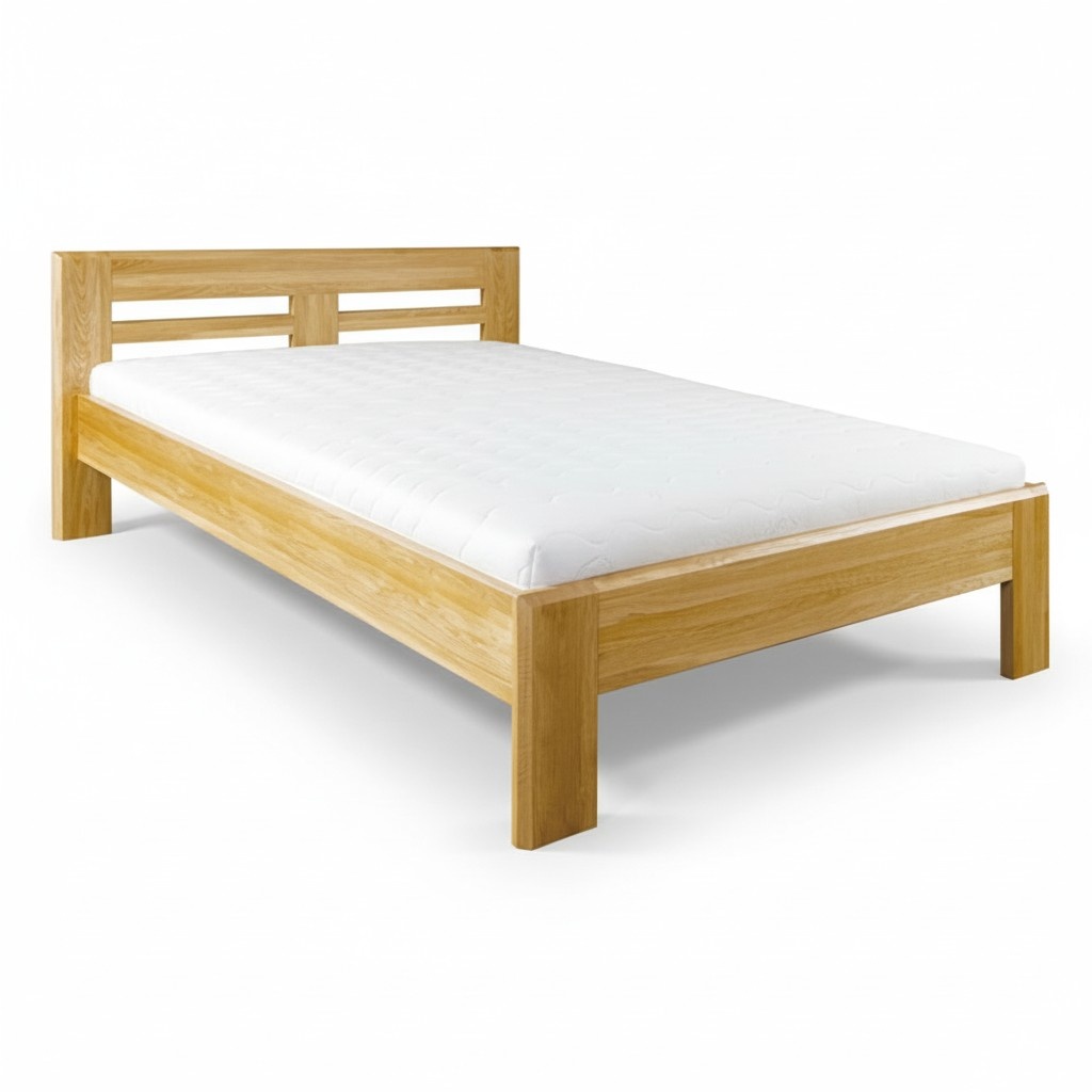 Wooden bed Real wood bed beds bedroom hotel 180x200 style solid furniture