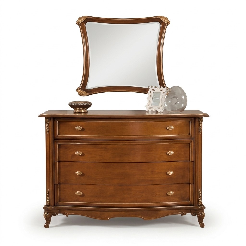 Wood Classic Design Chests of Drawers Chest of Drawers Tall Cabinet Sideboard Drawers