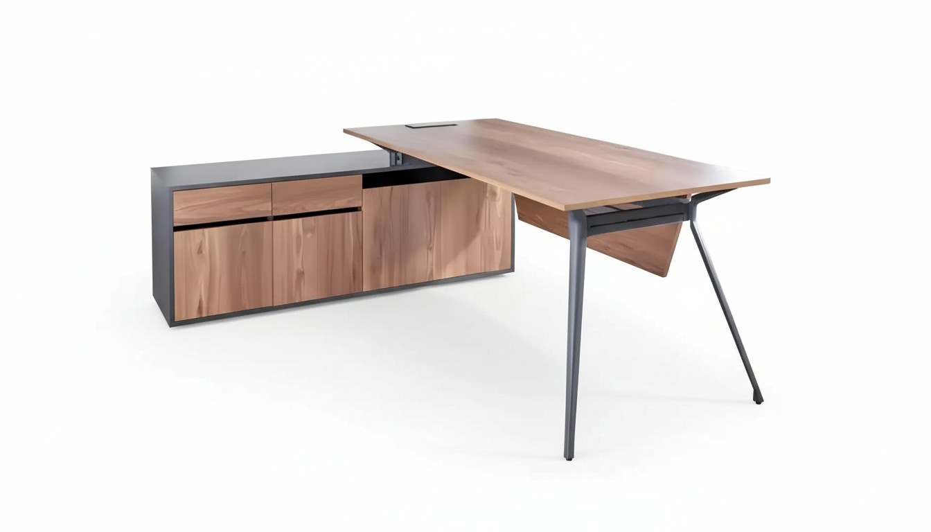 Wooden Furniture Corner Desk Executive Table Desk Pad Office Workstation