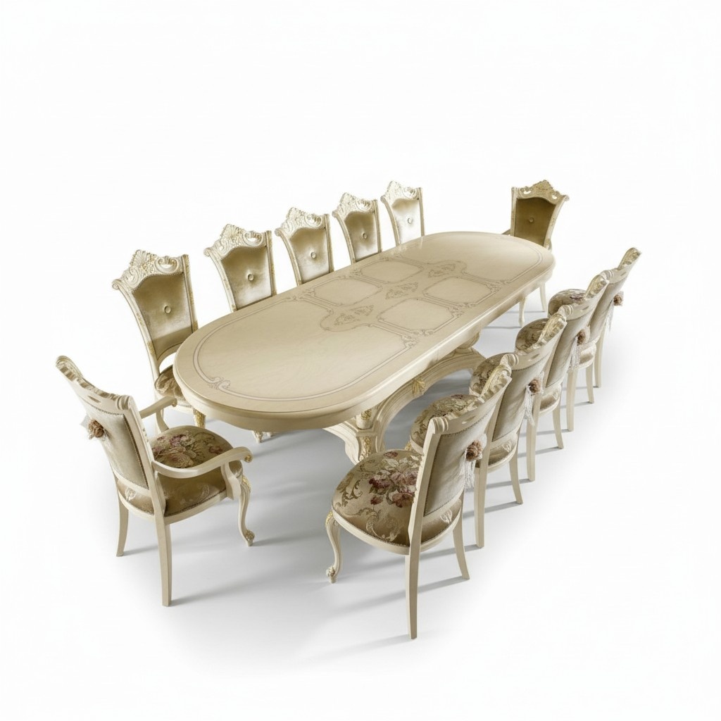 Wood furniture from Italy dining room tables furnishings dining table luxury table solid