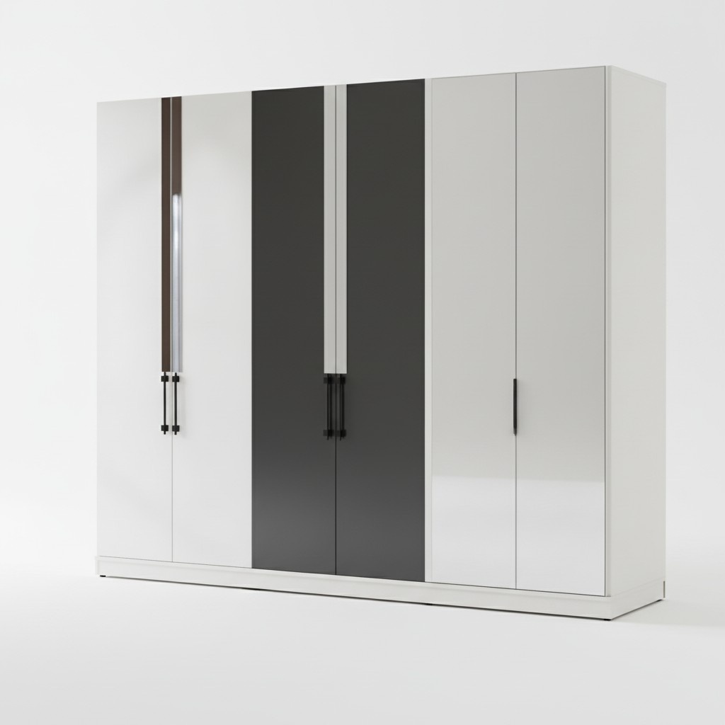 Wood furniture installation wardrobe bedroom luxury cabinet