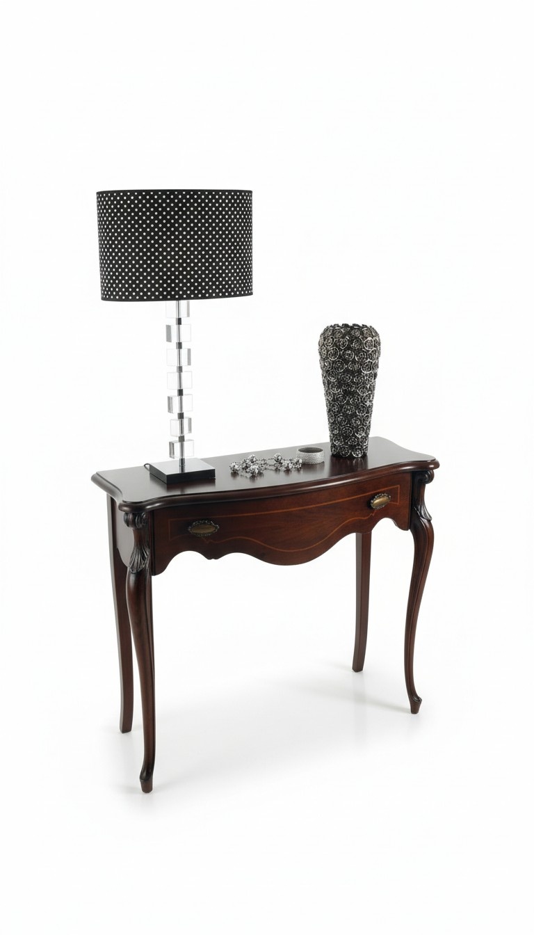 Wood Italian Furniture Console Table Brown Furniture Style Baroque Design Furniture New