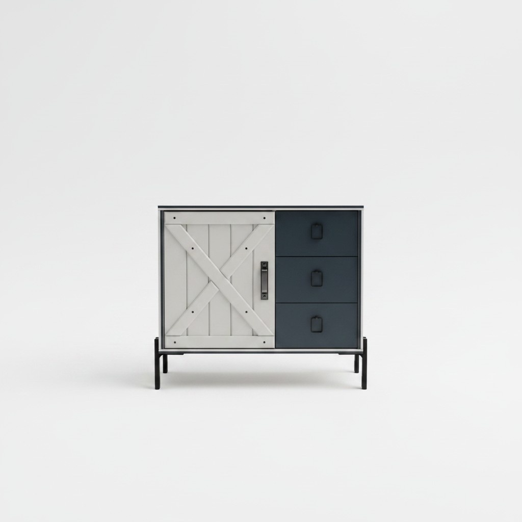 Wooden Modern Design Chest of Drawers Cabinet Tall Cabinet Drawers New