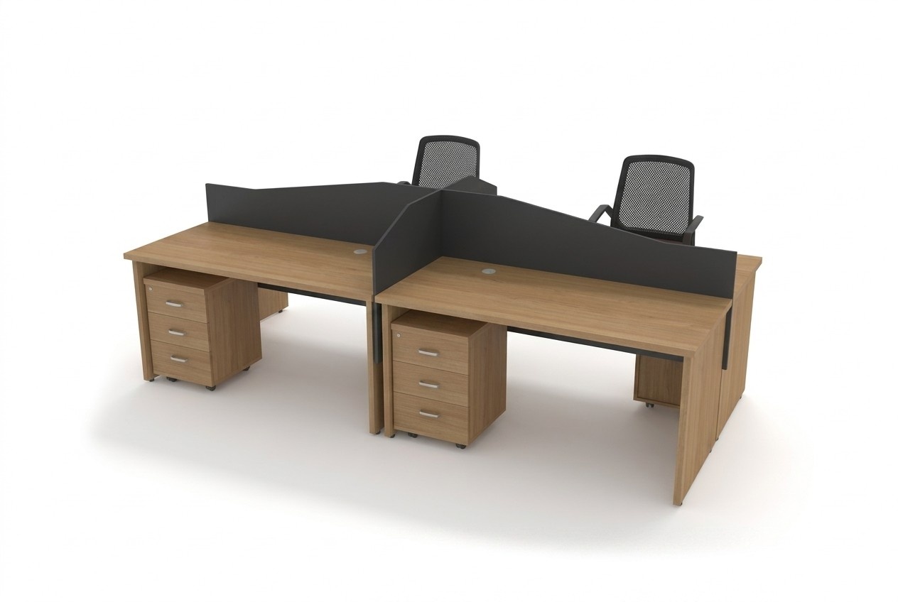 Wood furniture office furniture large desk design study room