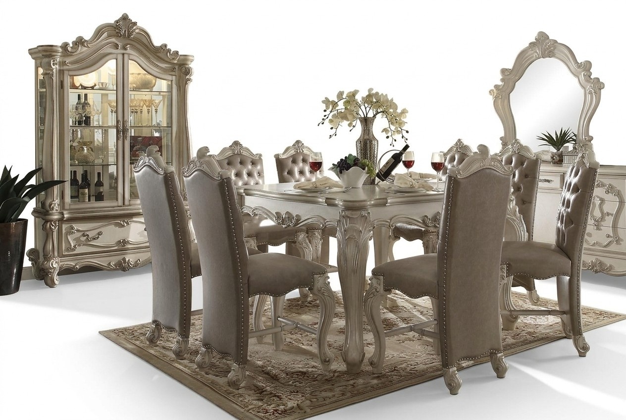 Wooden Dining Table Square Dining Room Tables Baroque Rococo New