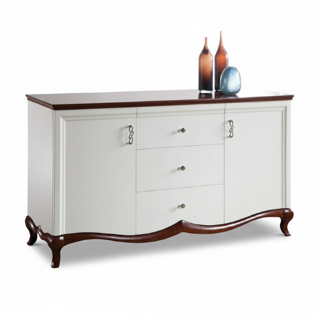 XXL Designer Chest of Drawers Solid Wood Cabinets Big New Drawer Cabinet MIK3sz