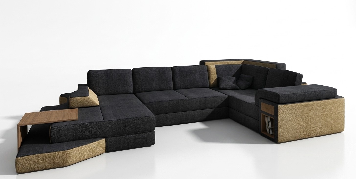 Sofa set couch upholstery sofa 3+2 complete set designs leather 2pcs.