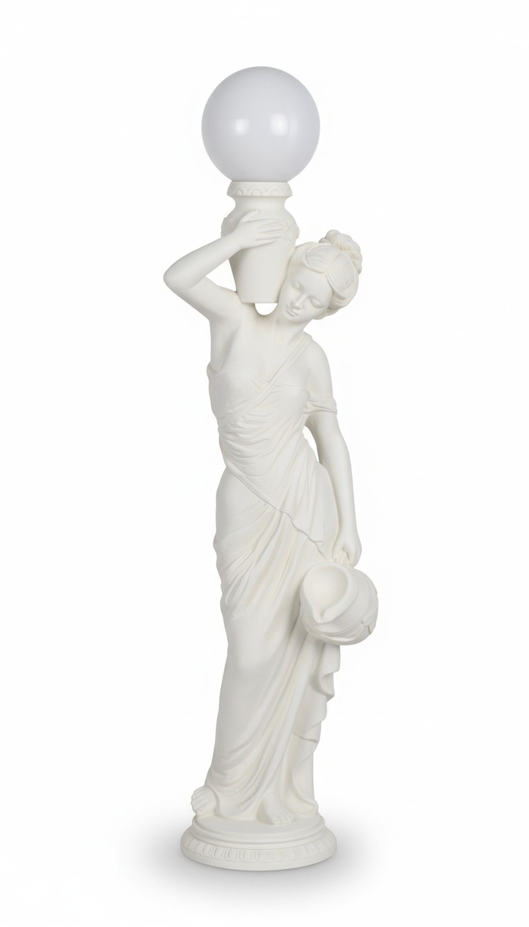 XXL Design Lamps Floor Lamps Lamp 143 cm Classic Lighting P6922x143