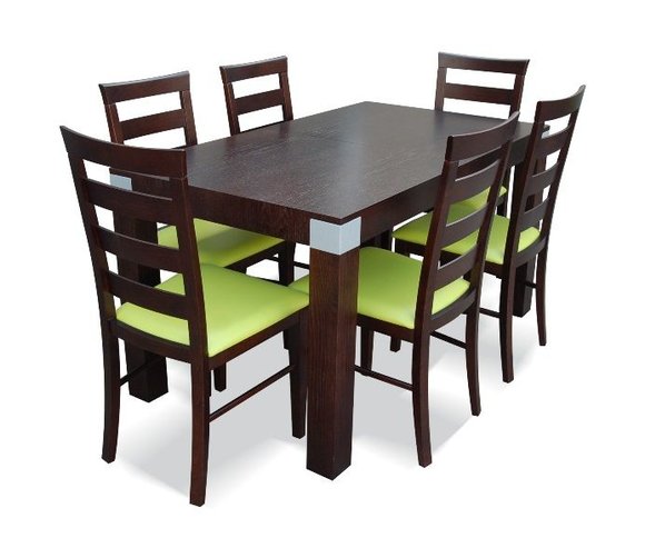 Dining set dining table table with 6 x chairs model Z04