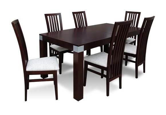 Dining set dining table table with 6 x chairs model Z05