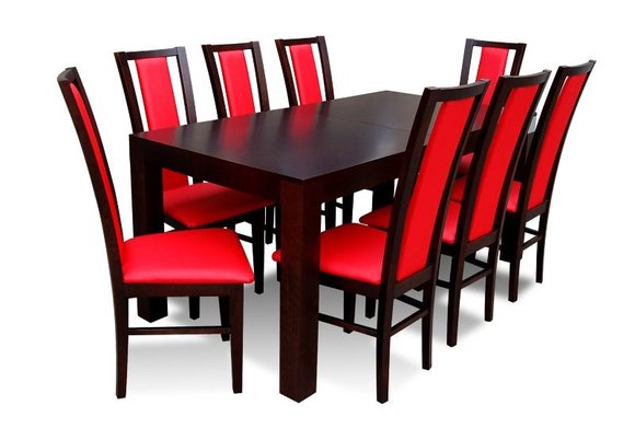 Dining set dining table table with 8 x chairs model Z07