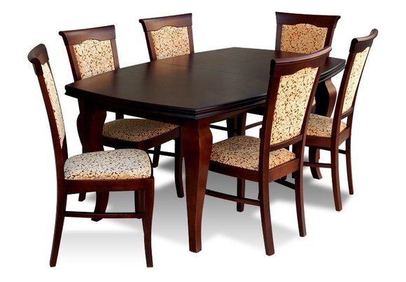 Dining set dining table table with 6 x chairs model Z11
