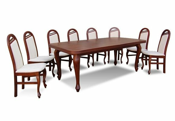 Dining table + 8 chairs Dining room set Dining group Classic table Tables Z22