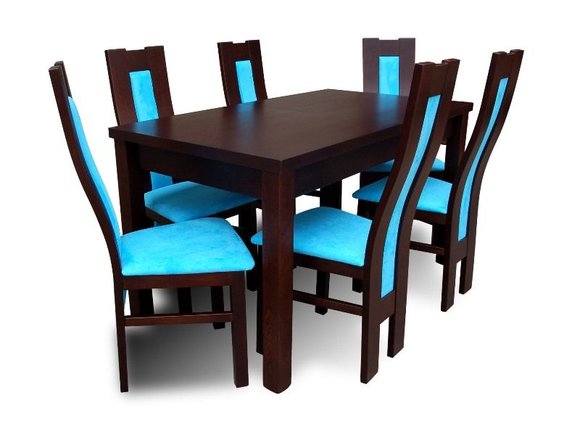 Dining set dining table table with 6 x chairs model Z31