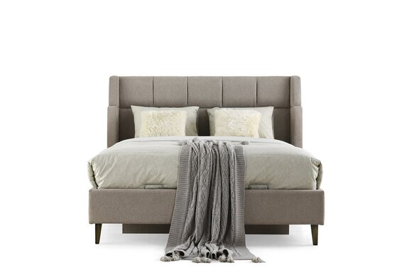 Bed Double bed Bed frame Bed frames Wooden bed Bedroom Grey