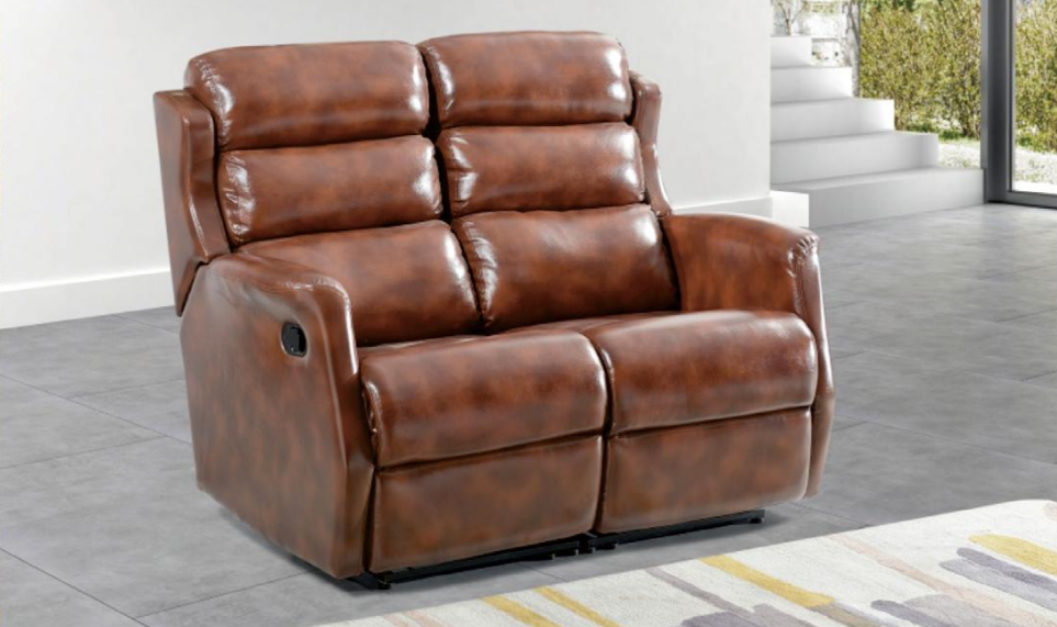 Sofa 2 seater brown sofas style luxury living room modern design upholstery