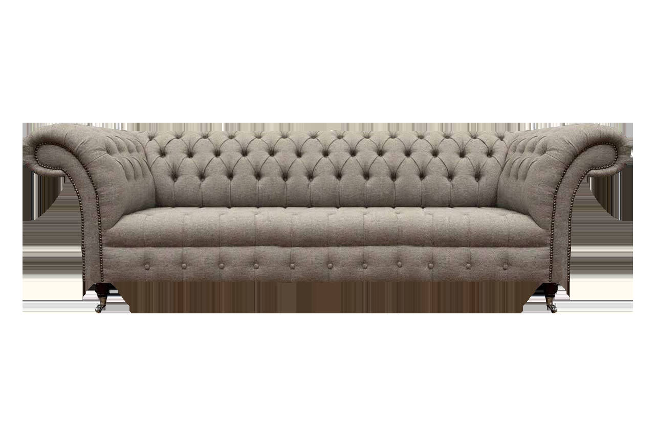 Chesterfield four seater sofa couch living room upholstered sofa textile furniture