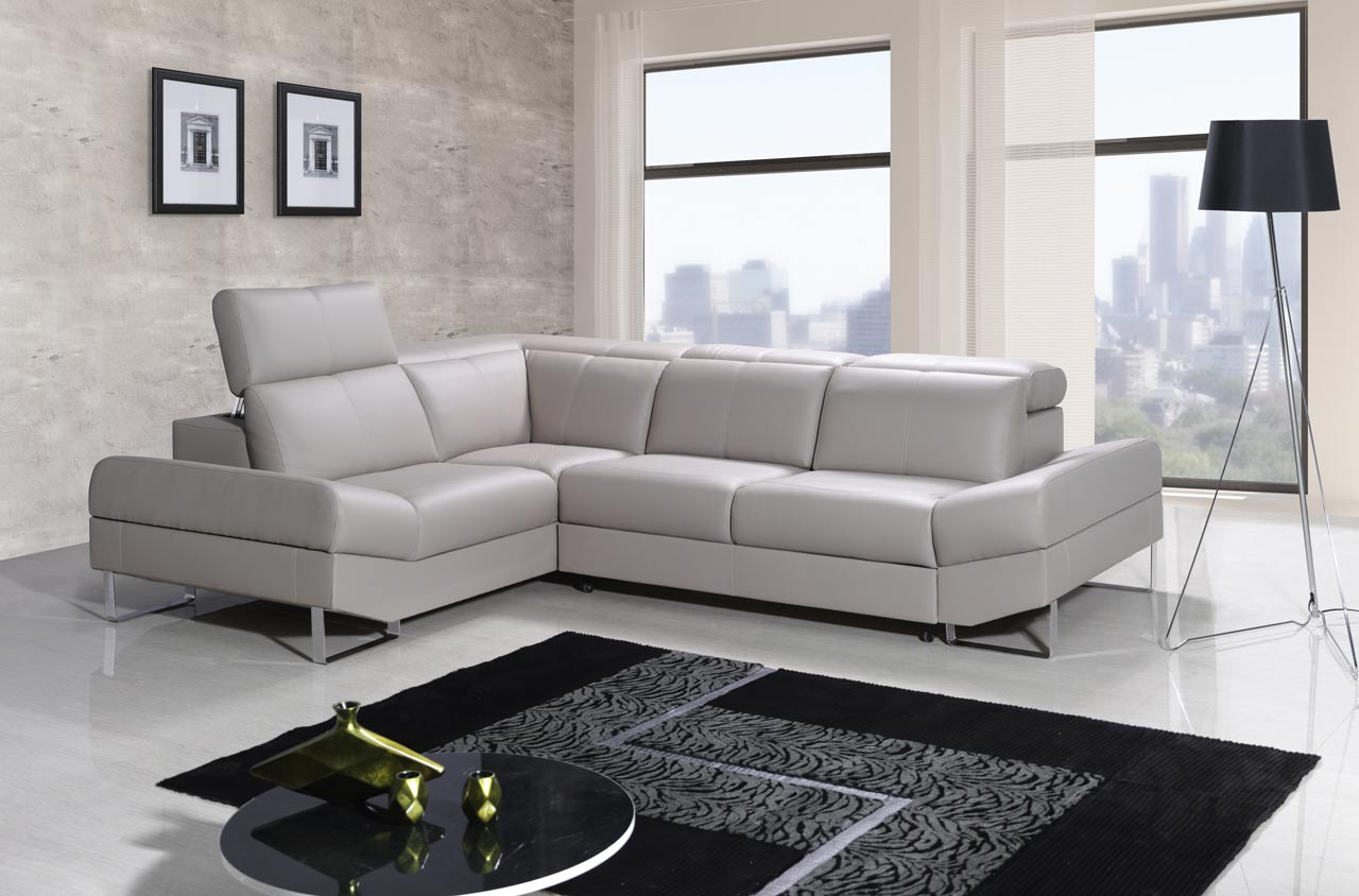 Corner Sofa with Sleep Function Model Castelo