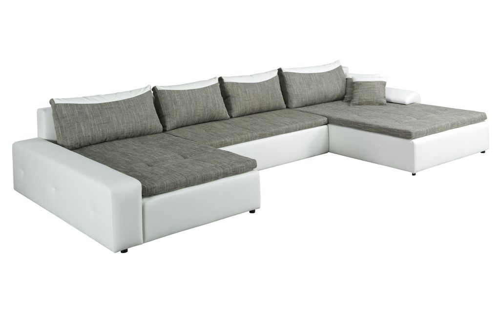 Corner Sofa with Sleeping Function Model Nagold U-FORM