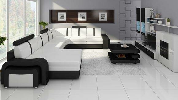 Leather Sofa Leopold Couch Corner Sofa Set Designer Sofa Living Landscape