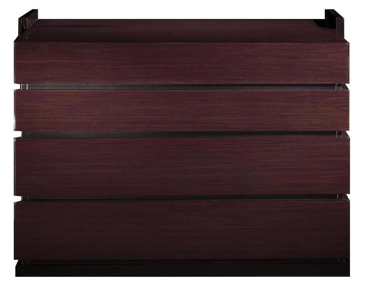 Chest of drawers color karichnevy wooden furniture suitable for bedroom room