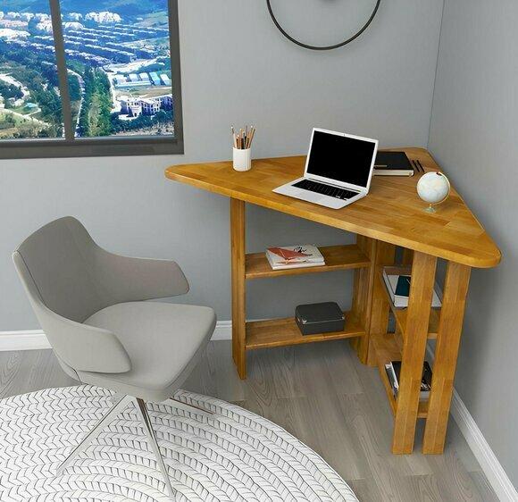 Modern Brown Desk Luxury Computer Corner Desk New