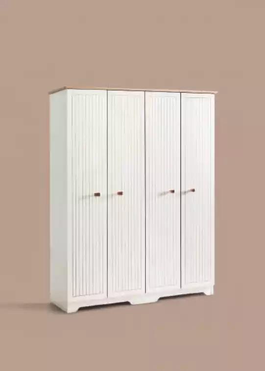 Classic Furniture Shelf Cupboards Bedroom Wood 160cm Luxury