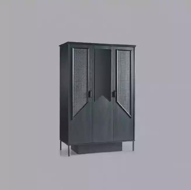 Wardrobe Cupboard Furniture Bedroom Wardrobes Wood Loft Interior Black