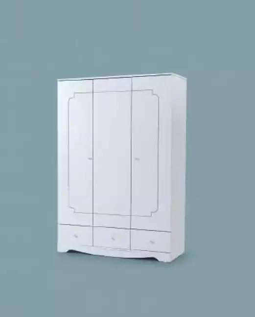 Wardrobe Cupboard Furniture Bedroom Wardrobes Wood White Loft Furnishings