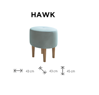 Seat pouf living room designer stool upholstered bench footrest ottoman seat stool