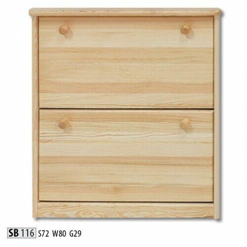 Shoe cabinet 4 compartment chest of drawers real wood solid furniture shoe tipper shoe rack shelf
