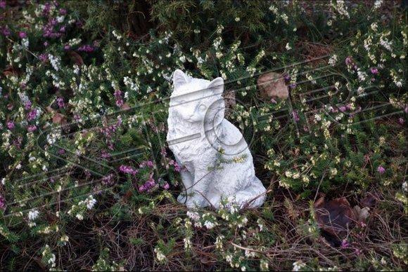 Garden decoration cat terrace stone figures figure decorative statue sculpture 103121