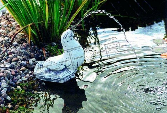 Garden figure "Fontaine" 32cm pond figure statue cast stone garden decoration New 270