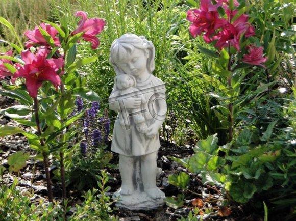Child 44cm Sculpture Design Figure Statue Garden Figures Statues Sculptures S101114