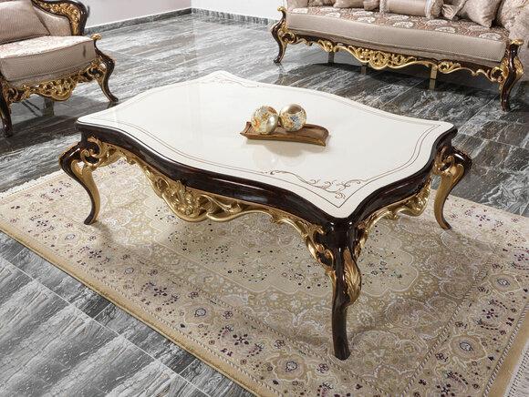 Living room table coffee table side table consoles beige wood table