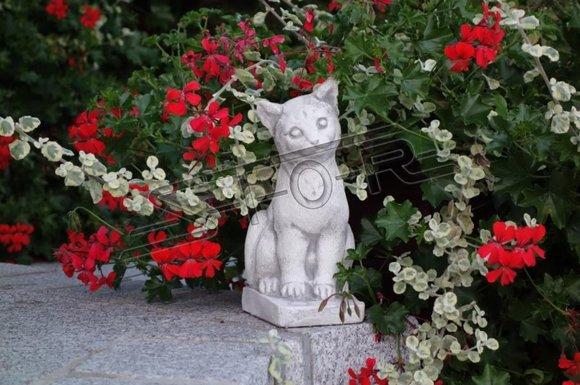 Garden decoration cat terrace stone figures figure decorative statue sculpture 103066