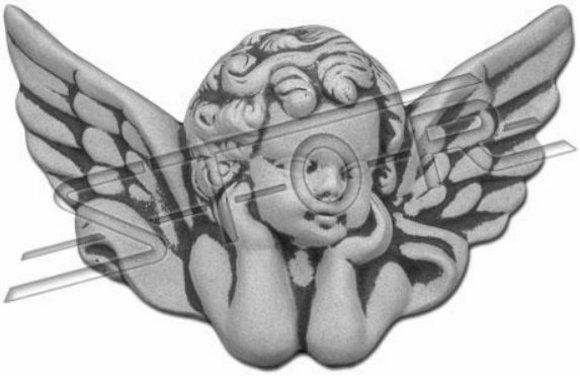 Grave jewelry tomb stone decoration angel figure sculpture god holy 14cm s111002