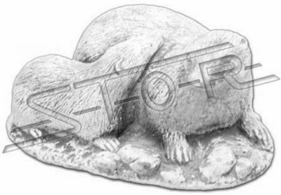 Garden Decoration Ferret Terrace Stone Figures Figurine Statue Sculpture 514 New