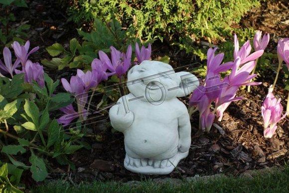 Figurine Statue Garden Decoration Decoration Stinky Finger Middle Finger Statues S101004