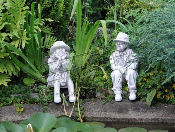 Boy Sitting Figure Statue Figures Sculpture Statues Garden Decoration S101083