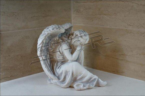 Grave Angel Guardian Angel Grave Decoration Angel Figure Grave Decoration 24cm S101171