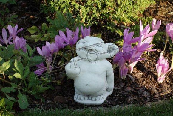 Figurine Statue Garden Decoration Decoration Stinky Finger Middle Finger Statues S101005