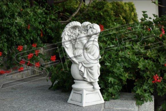 Grave jewelry grave stone decoration angel figure sculpture god holy 42cm S101213