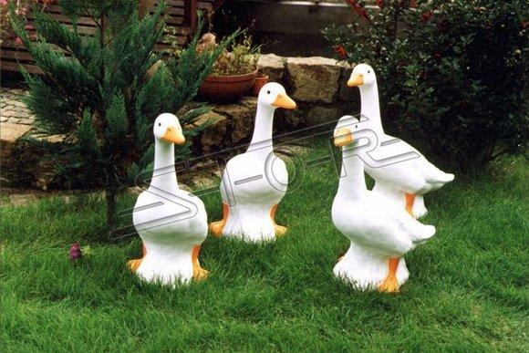Garden decoration duck statue sculpture figures sculptures designer figure 166