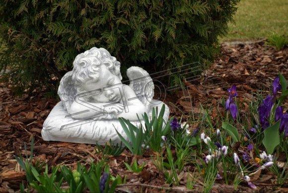 Grave Angel Guardian Angel Grave Decoration Angel Figure Grave Decoration 25cm S101157